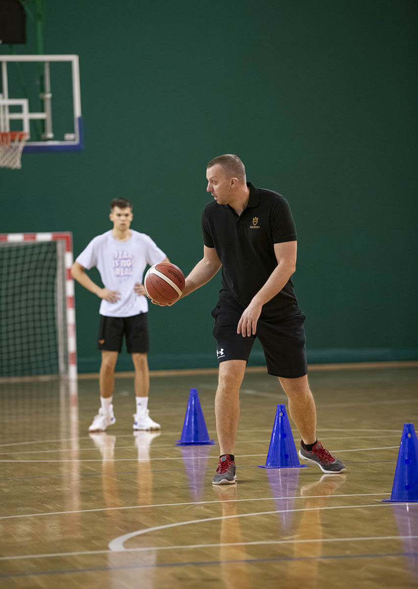 Duško Savanović vodi košarkaški individualni trening